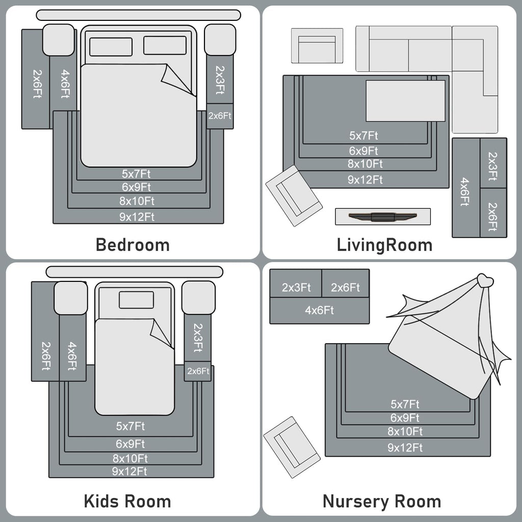 Fluffy and Soft Area Carpet, Bedroom 6X9 Area Carpet, Bedside Carpet, Soft and Fluffy Entrance Carpet, Living Room and Bedroom Home Decoration, Camel