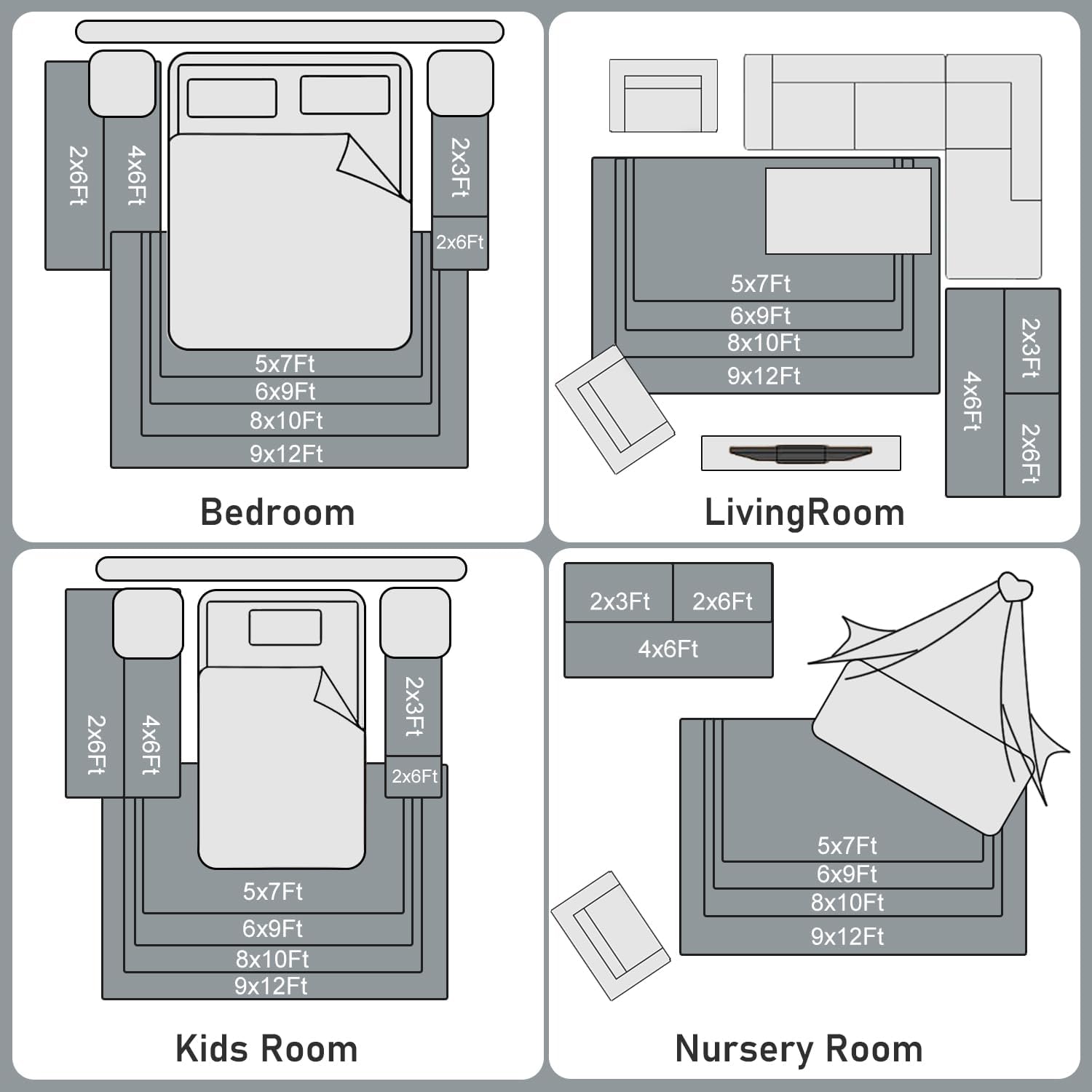 Fluffy and Soft Area Carpet, Bedroom 6X9 Area Carpet, Bedside Carpet, Soft and Fluffy Entrance Carpet, Living Room and Bedroom Home Decoration, Camel